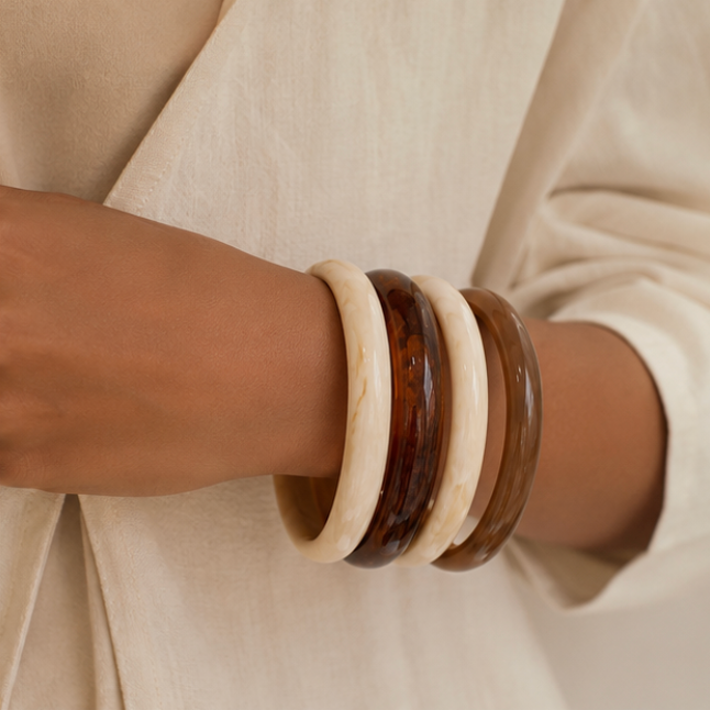 Riviera Resin Bangles