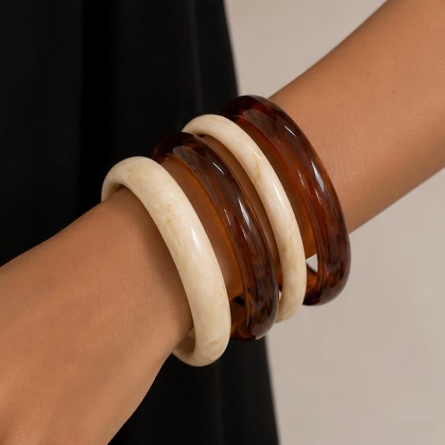 Riviera Resin Bangles