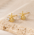 Shell & Star Earrings