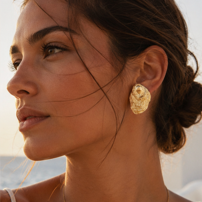 Cala Shell Studs