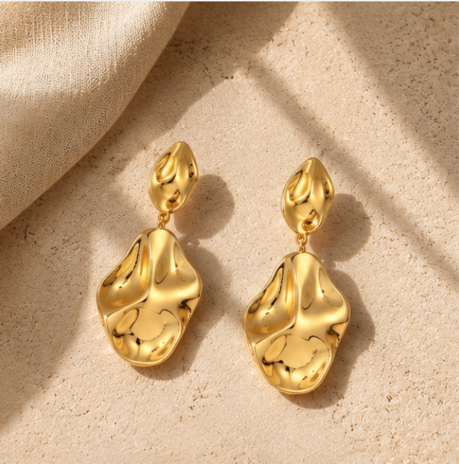 Starfish Drop Earrings