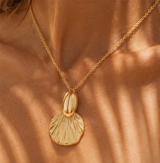 Soleil Shell Necklace