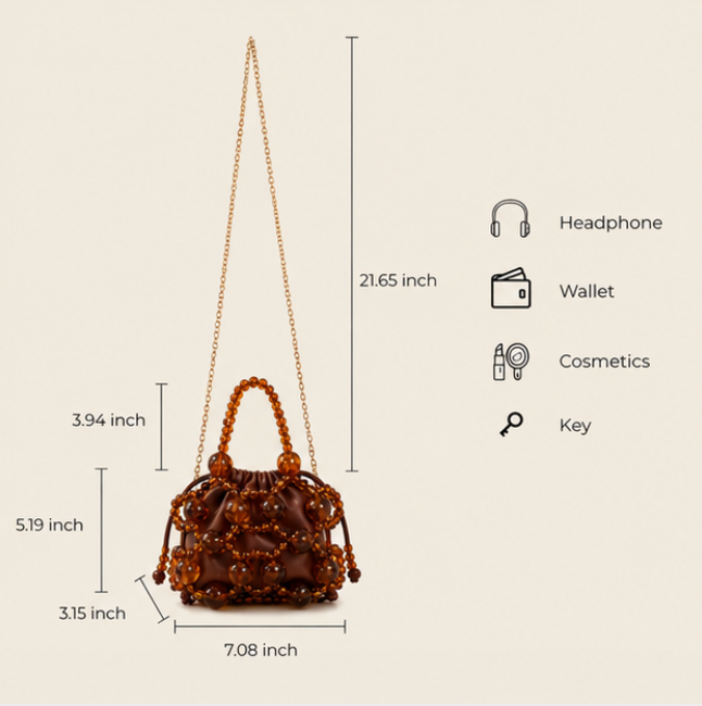 Marrakech Beaded Bag