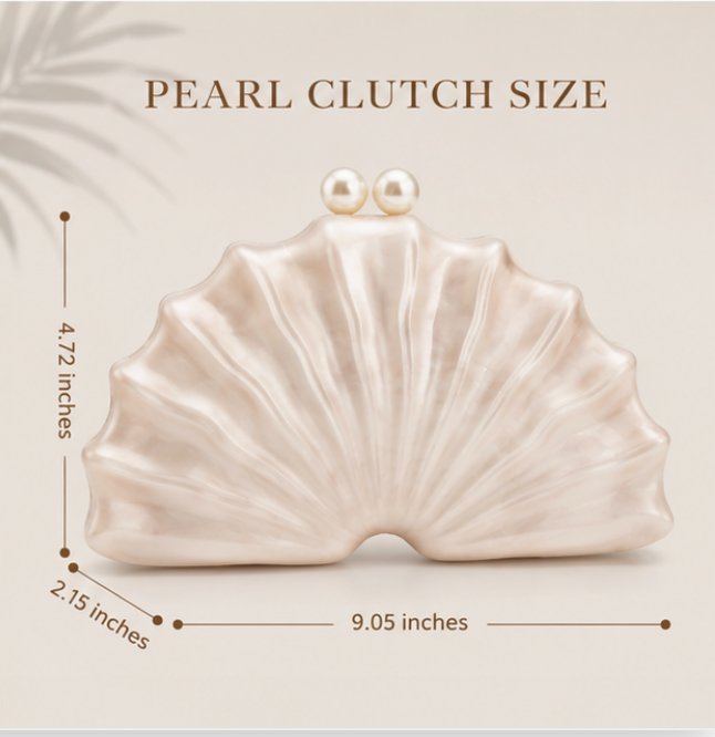Pearl Shell Clutch