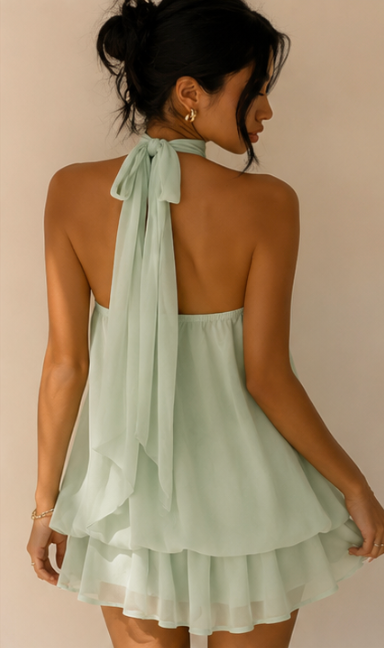 Mint Chiffon Mini