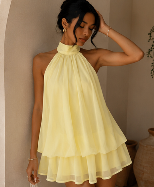 Limoncello Chiffon Mini