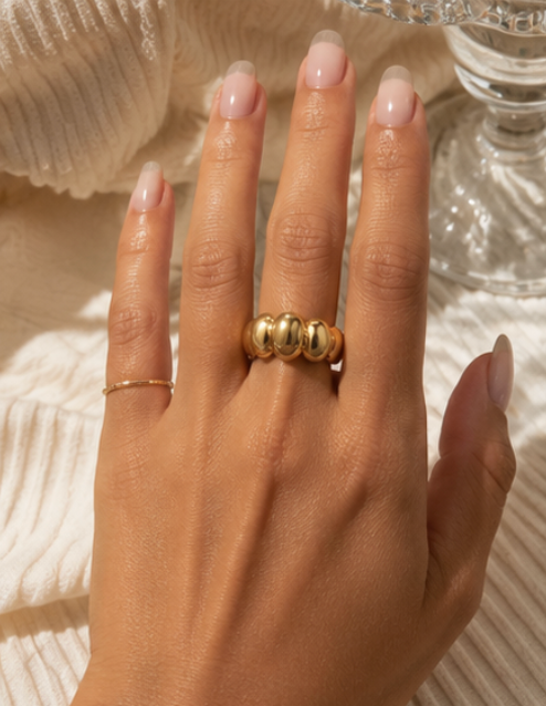 Bubble Dome Ring