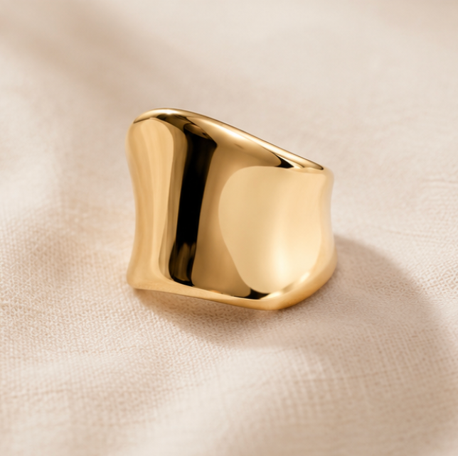 Wavy Stack Ring